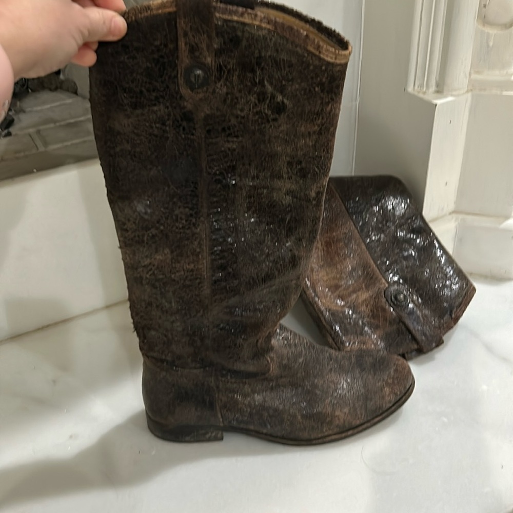 Frye Brown leather boots